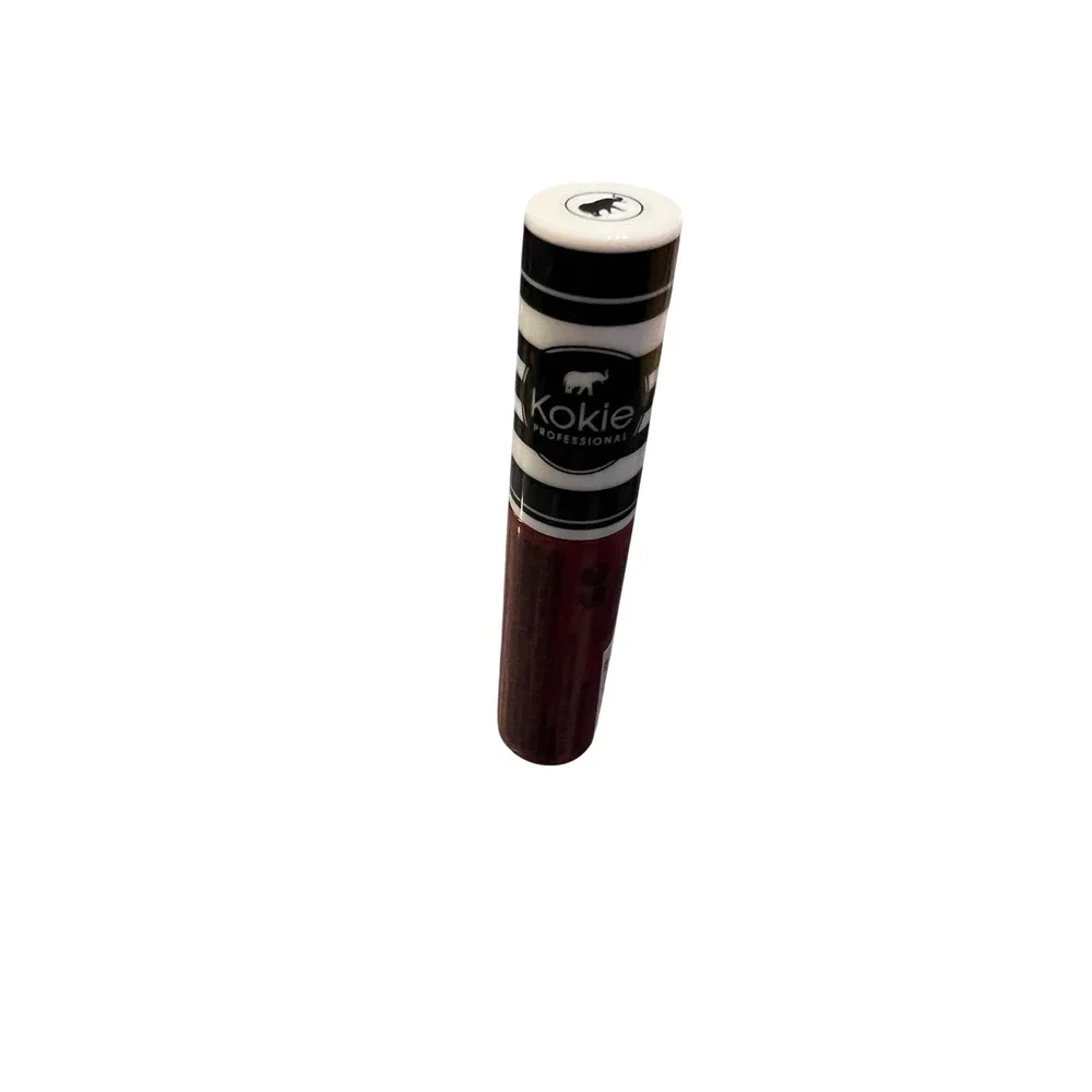Kokie Professional Lip Veneer‎ Cream Gloss VC853 Deep Red Berry 6ml 0.2oz New